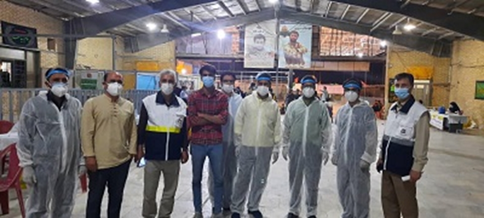 بازگشت تیم واکنش سریع و بیماریابی دانشگاه از پایانه مرزی مهران