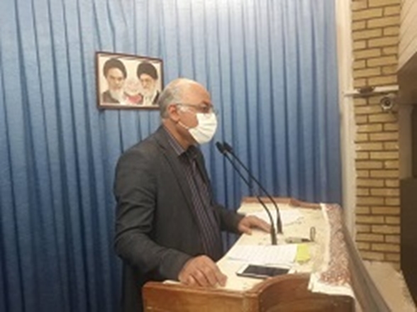 تشریح فعالیت‌های شبکه بهداشت و درمان نهاوند در سخنرانی پیش از خطبه های نماز جمعه