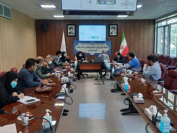 بررسی وضعیت کمی و کیفی آب شرب همدان با حضور نمایندگان وزارت نیرو و وزارت بهداشت