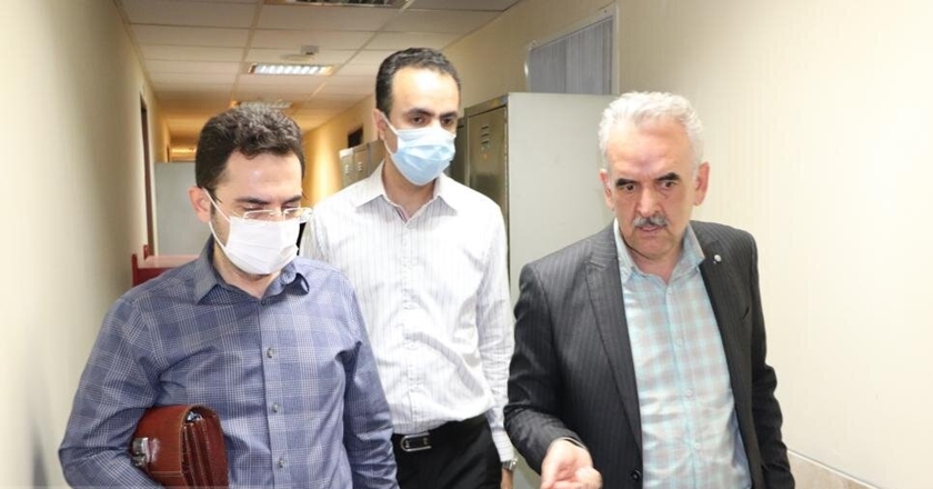 بازدید مسئول قرارگاه پروژه های عمرانی دانشگاه از خوابگاه های دانشجویی ریحانه