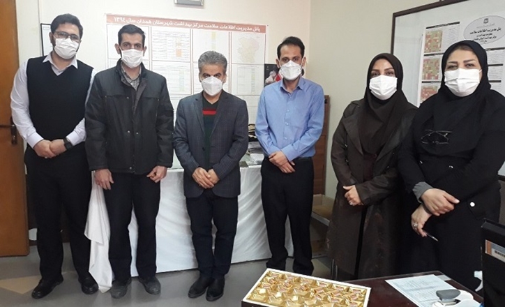 نکوداشت روز مهندس در مرکز بهداشت شهرستان