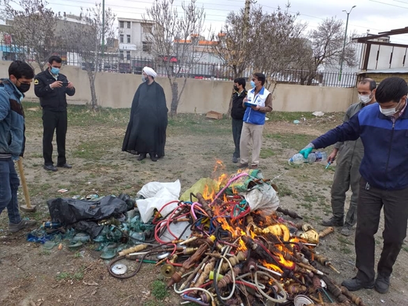 امحای قلیان در شهرستان تویسرکان