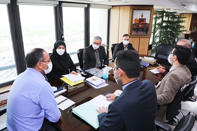 دیدار مسئولین و معاونین دانشگاه با معاون توسعه مدیریت و منابع وزارت بهداشت