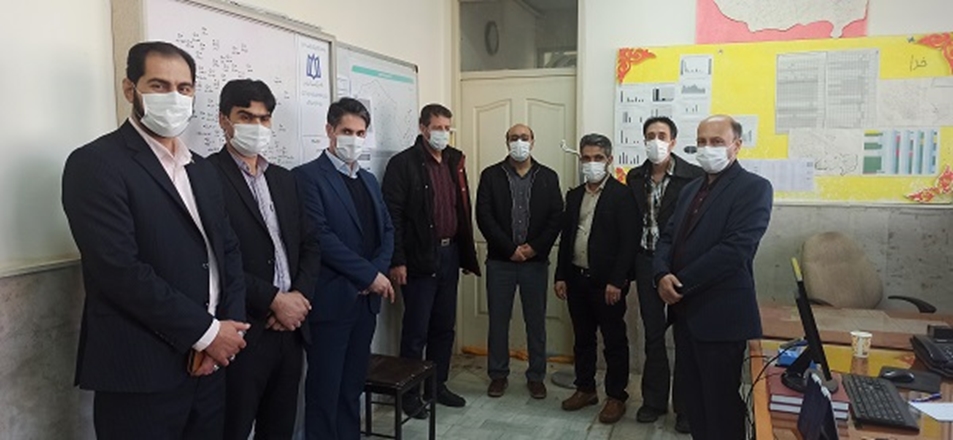 بازدید مدیر شبکه کبودراهنگ از بیمارستان امام رضا (ع) و مرکز بهداشت شهرستان