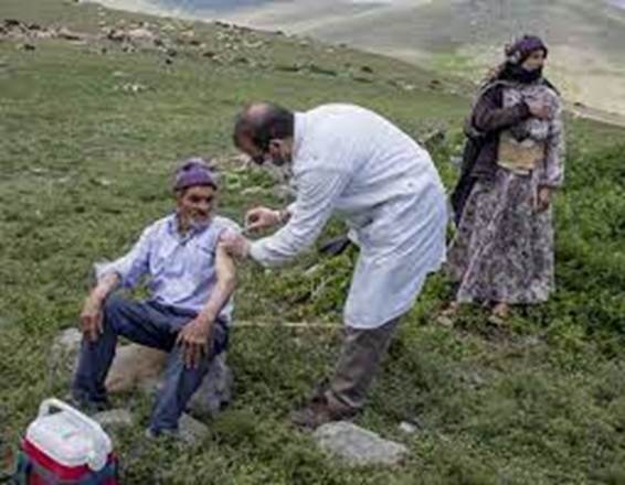 بهره‌مندی جمعیت عشایری از واکسن کرونا