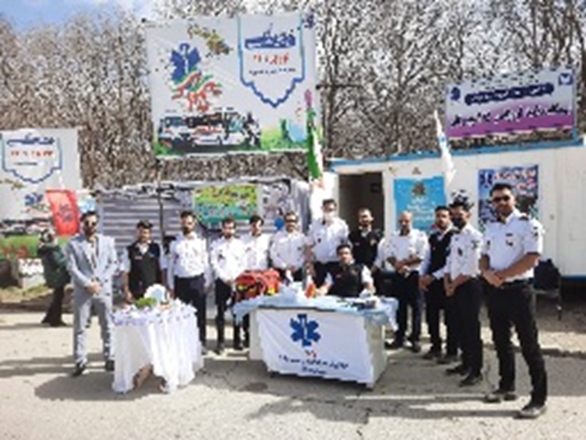 بازدید مدیر اورژانس شهرستان تویسرکان از پایگاه‌های اورژانس