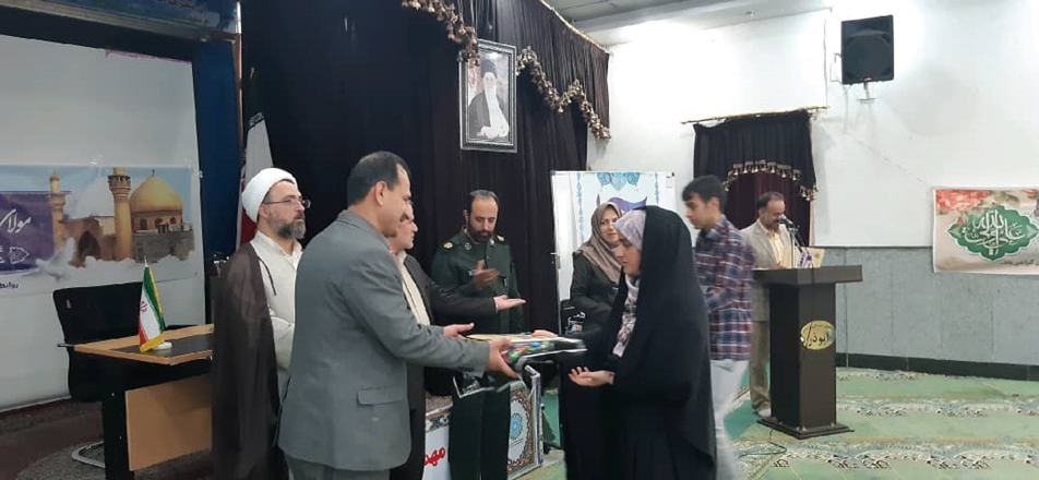 برگزاری اردوی فرهنگی مجتمع آموزشی درمانی بعثت در اردوگاه ابوذر