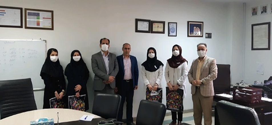 گرامیداشت روز بهداشت حرفه ای و روانشناس در مجتمع آموزشی درمانی بعثت
