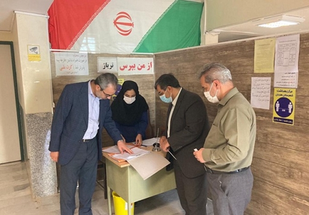 بازدید سرزده فرماندارهمدان از نحوه ارائه خدمات سلامت در مرکز مریانج