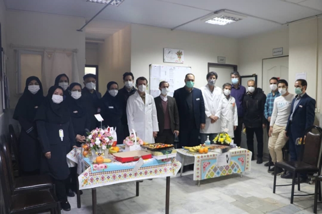 گرامیداشت روز رادیولوژی در مرکز آموزشی درمانی سینا فرشچیان