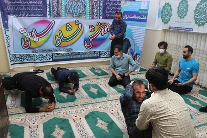برگزاری مسابقات ورزشی در شبکه بهداشت و درمان کبودراهنگ
