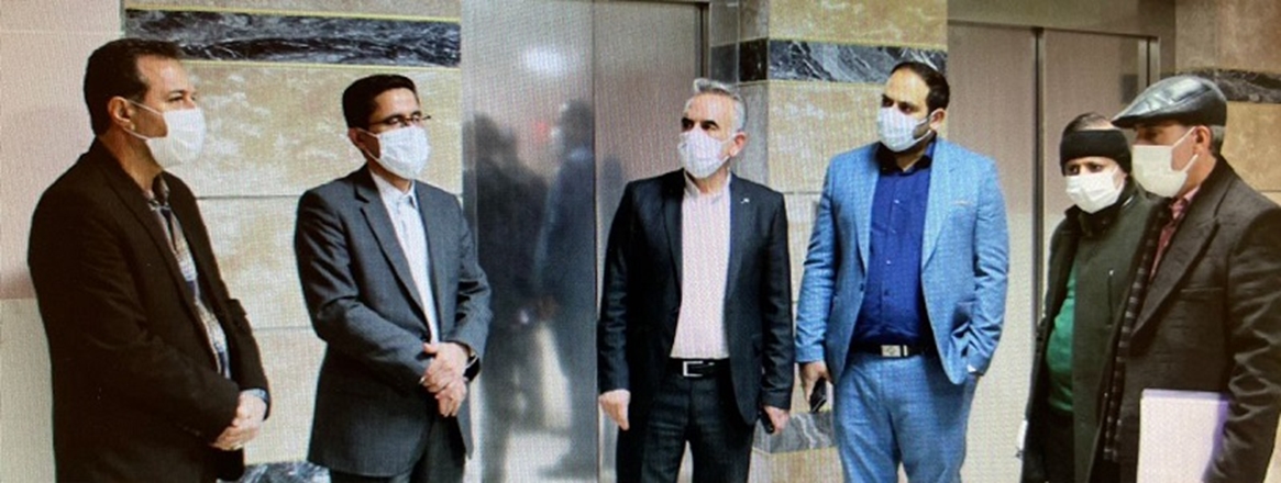 بازدید رییس دانشگاه علوم پزشکی همدان از پروژه ساختمانی بیمارستان فاطمیه