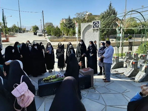 گرامیداشت هفته دفاع مقدس در مجتمع آموزشی درمانی بعثت