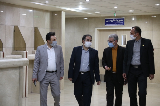 بازدید شبانه دکتر عبادی از مرکز آموزشی درمانی فوق‌تخصص قلب و عروق فرشچیان