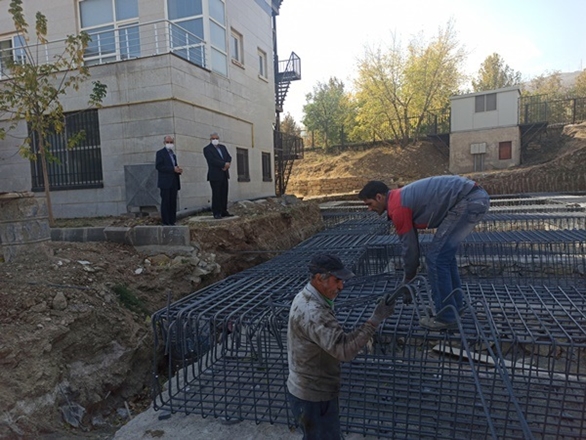 بازدید از پروژه ساختمانی در حال ساخت معاونت غذا و دارو