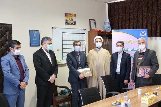 مراسم تکریم و معارفه رییس دانشکده پیراپزشکی