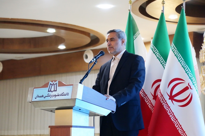استاندار همدان:  تعامل و رویکرد دکتر مجذوبی و تیم مدیریتی دانشگاه با خیرین سلامت، قابل تحسین است