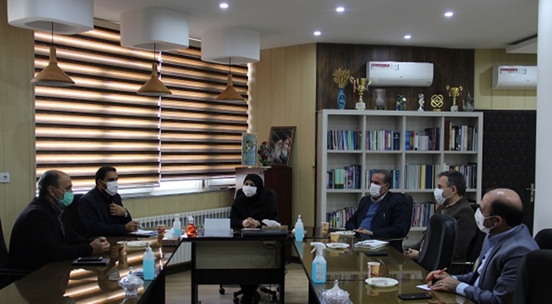 نشست صمیمانه معاون بهداشت و مدیر روابط عمومی دانشگاه