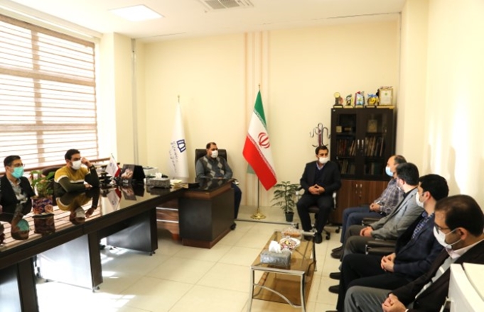 دیدار مدیر فناوری اطلاعات و انفورماتیک دانشگاه با سرپرست جدید روابط عمومی
