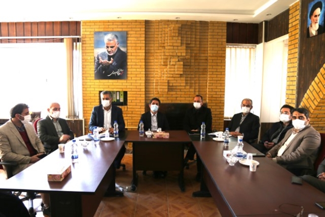 دیدار رییس و معاونین دانشگاه با مدیریت و کارکنان هسته گزینش