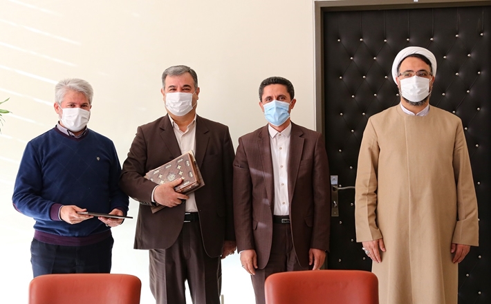 مراسم تکریم و معارفه مدیر اداره بازرسی، ارزیابی عملکرد و رسیدگی به شکایات دانشگاه