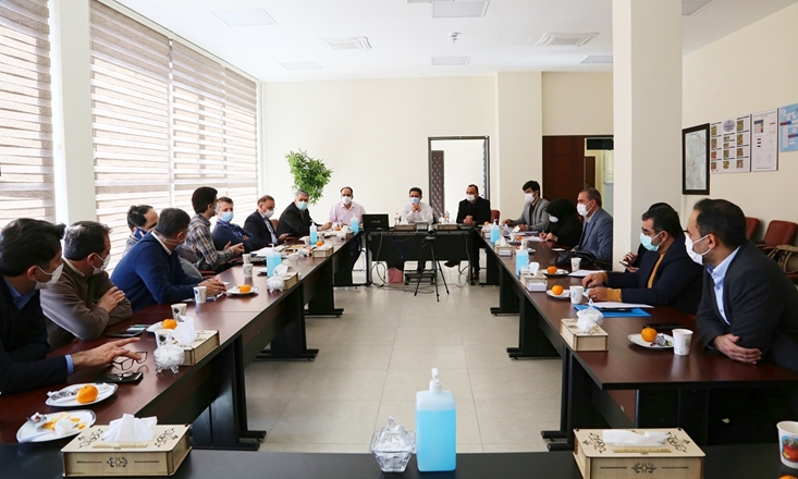 جلسه مدیران مراکز آموزشی درمانی با سرپرست و معاونین دانشگاه