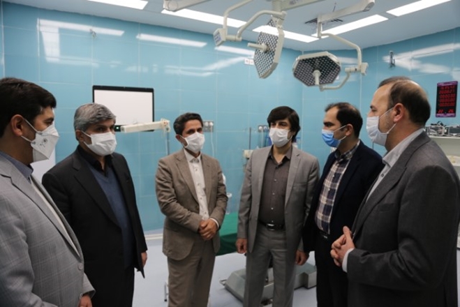 بازدید سرپرست دانشگاه علوم پزشکی همدان از بیمارستان تخصصی دندانپزشکی پورسینا