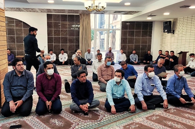 مراسم شب هفت همکار و دانشجوی فقید زنده یاد مرحوم عباس بیرامی