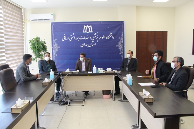 نشست اعضای نظام پرستاری استان همدان با رییس دانشگاه
