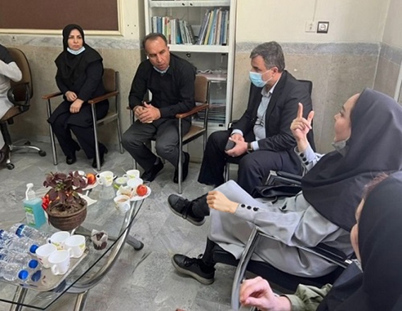 بازدید نمایندگان وزارت بهداشت از مرکز مشاوره بیماریهای رفتاری
