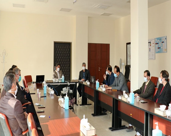 نشست سرپرست دانشگاه با روسا و مدیران بیمارستان‌ها