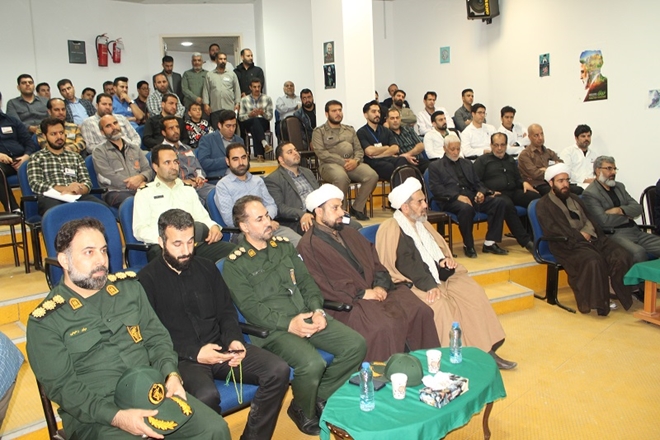 برگزاری مراسم گرامیداشت شهدای خدمت در بیمارستان ایت الله علیمرادیان نهاوند